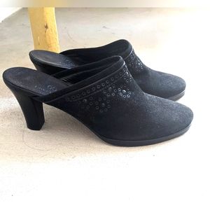 Cole Haan Suede Mules Size 10B